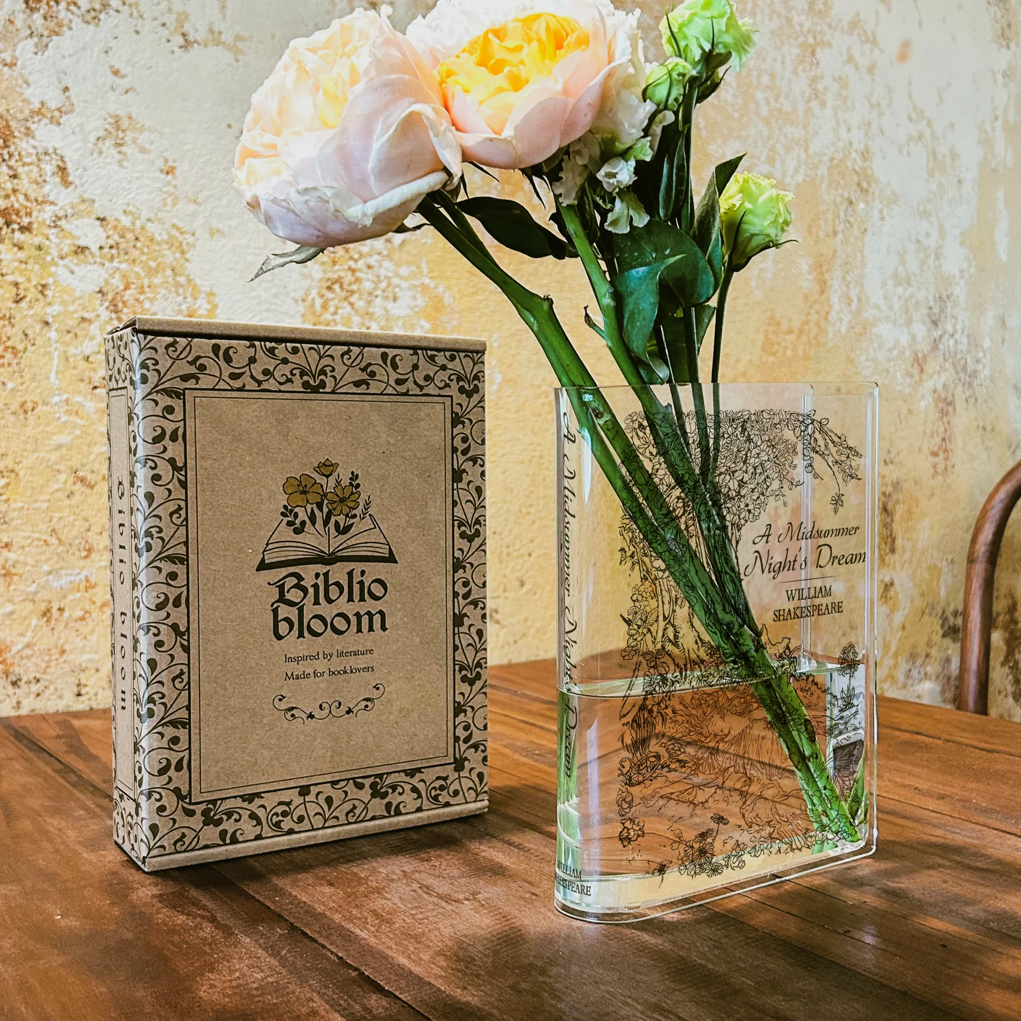 A Midsummer Night's Dream Acrylic Book Vase - Image 5