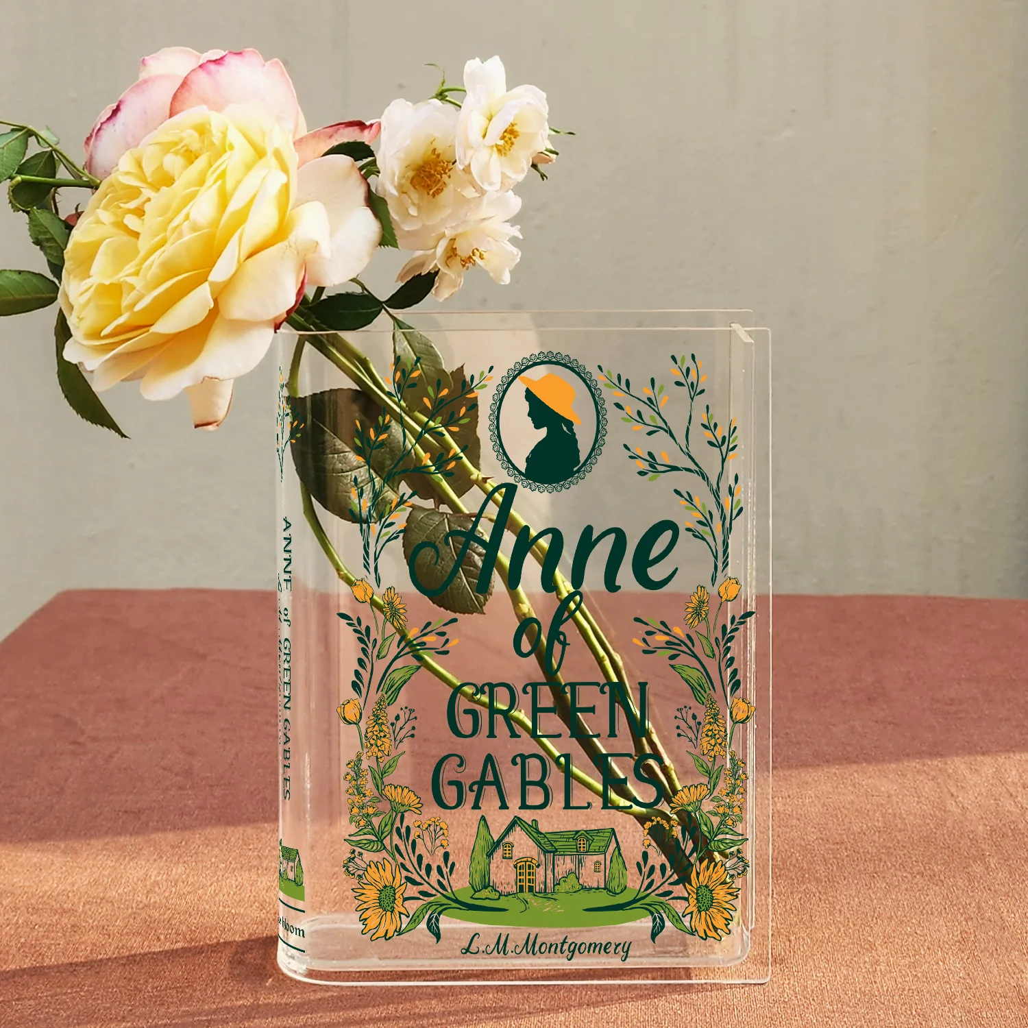 Anne of Green Gables Acrylic Book Vase - Colorful - Image 2