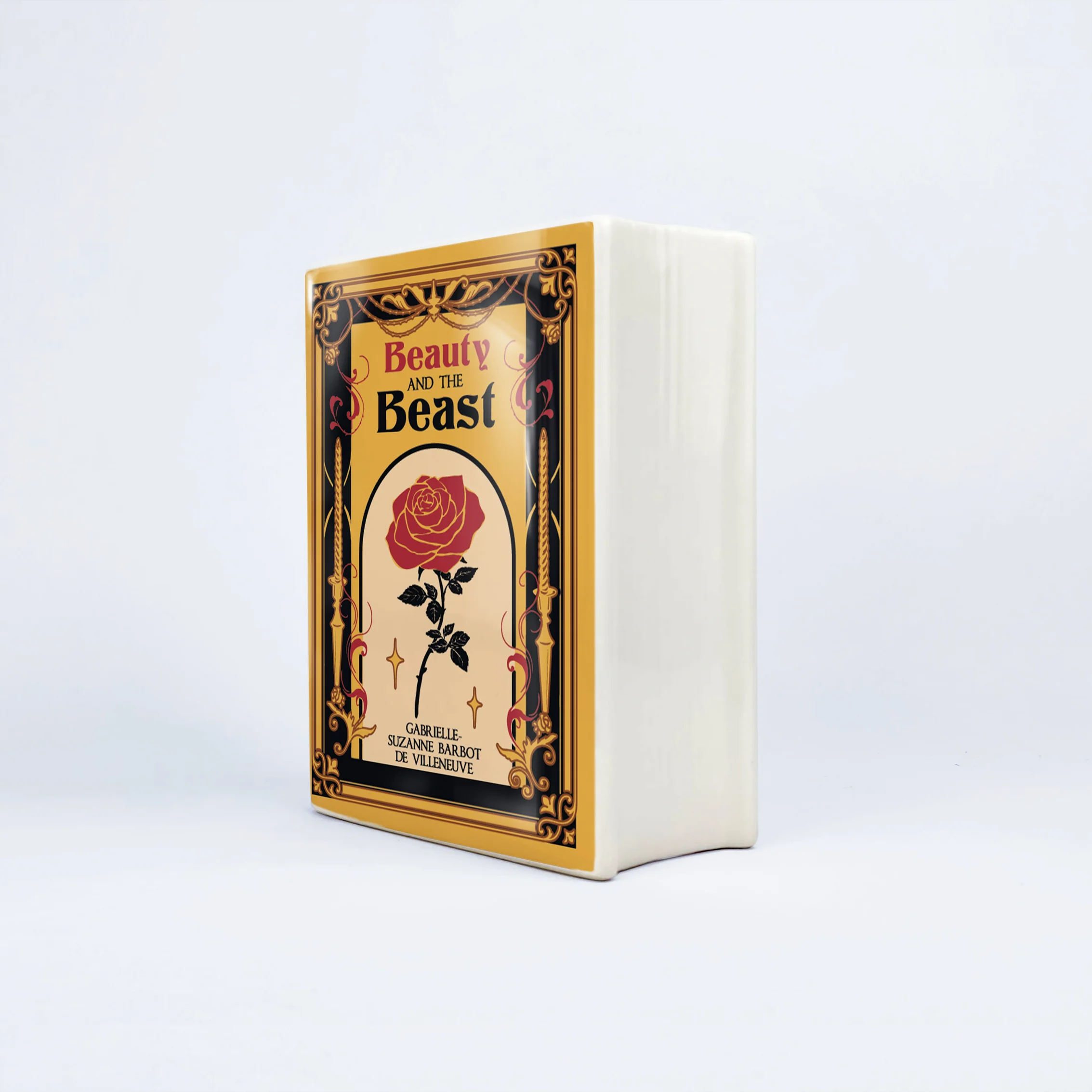 Beauty and the Beast Ceramic Book Vase - Small - Image 9