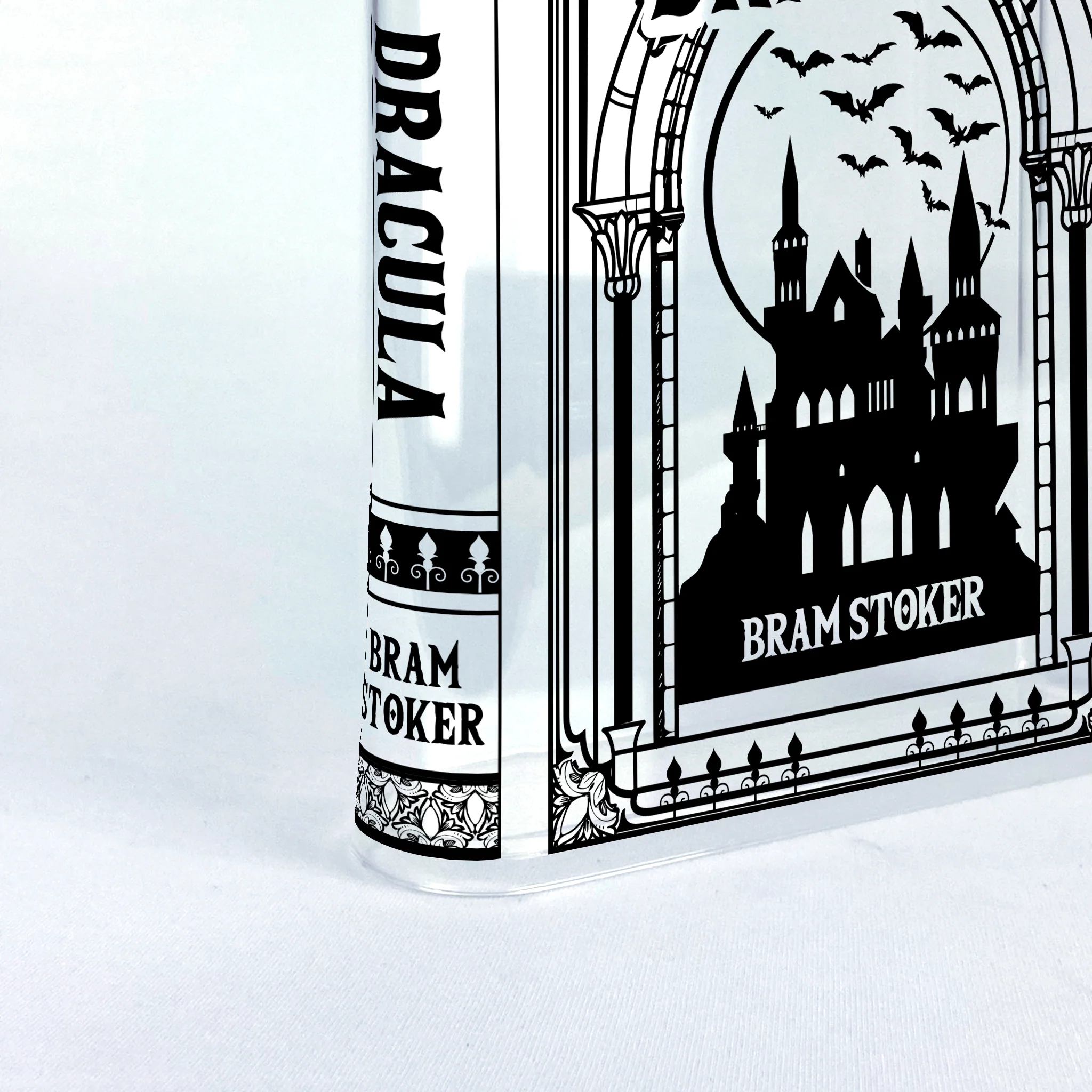 Dracula Acrylic Book Vase - Black - Image 10