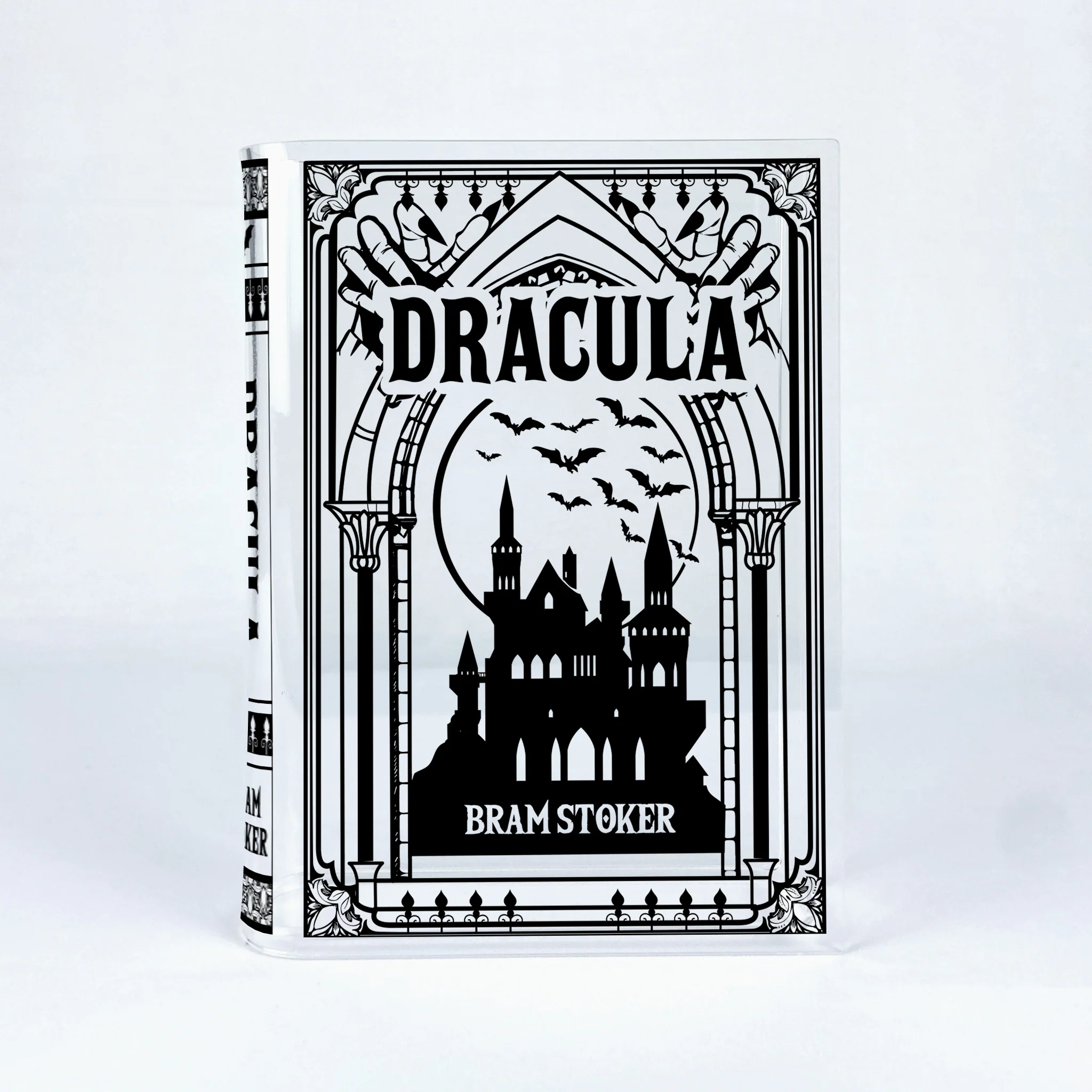 Dracula Acrylic Book Vase - Black - Image 8