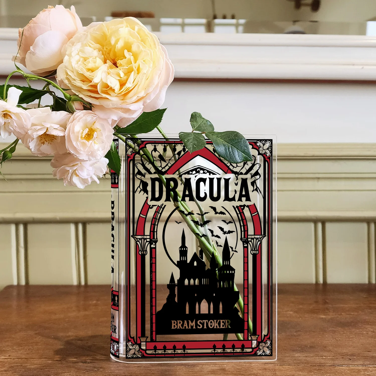 Dracula Acrylic Book Vase - Colorful - Image 6