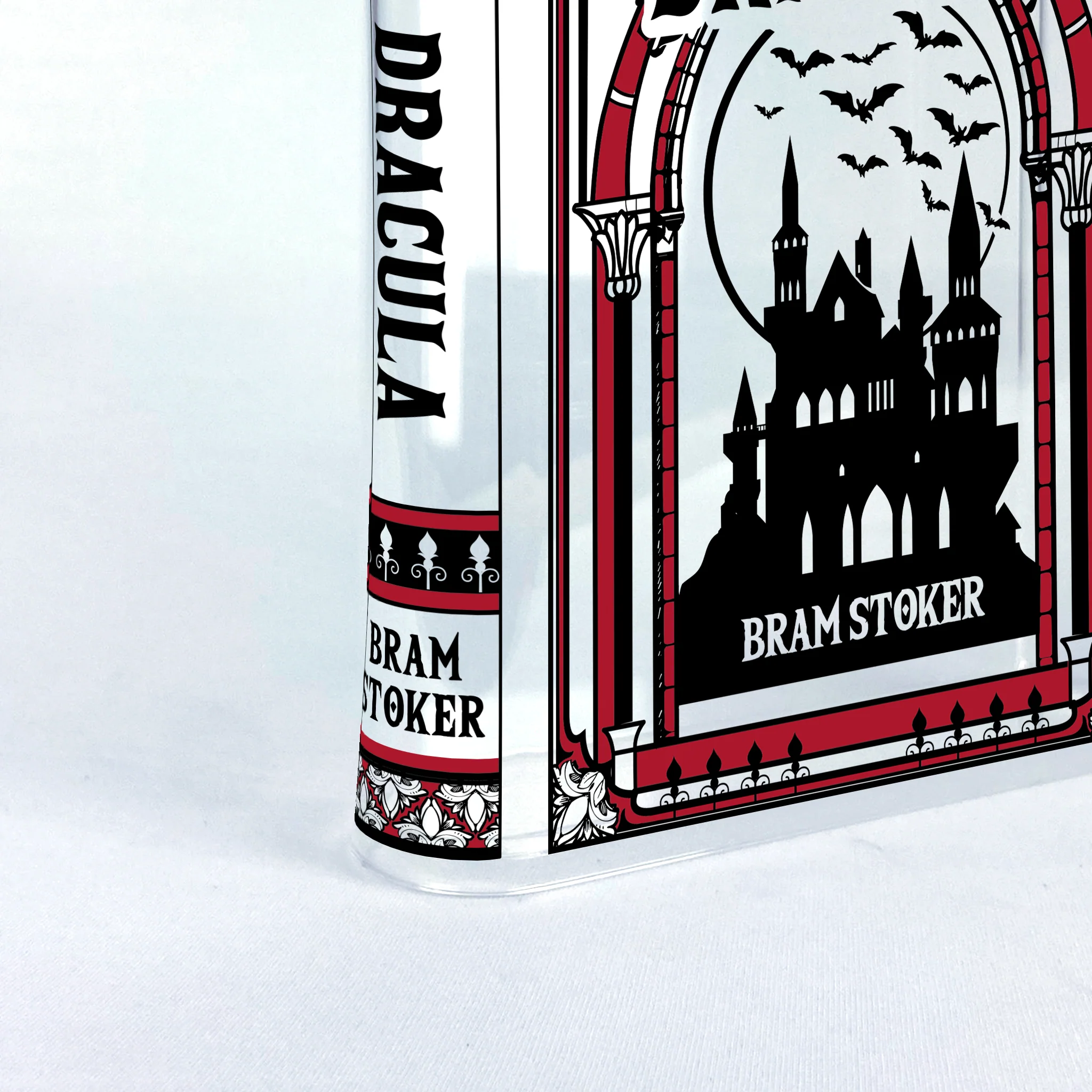 Dracula Acrylic Book Vase - Colorful - Image 8