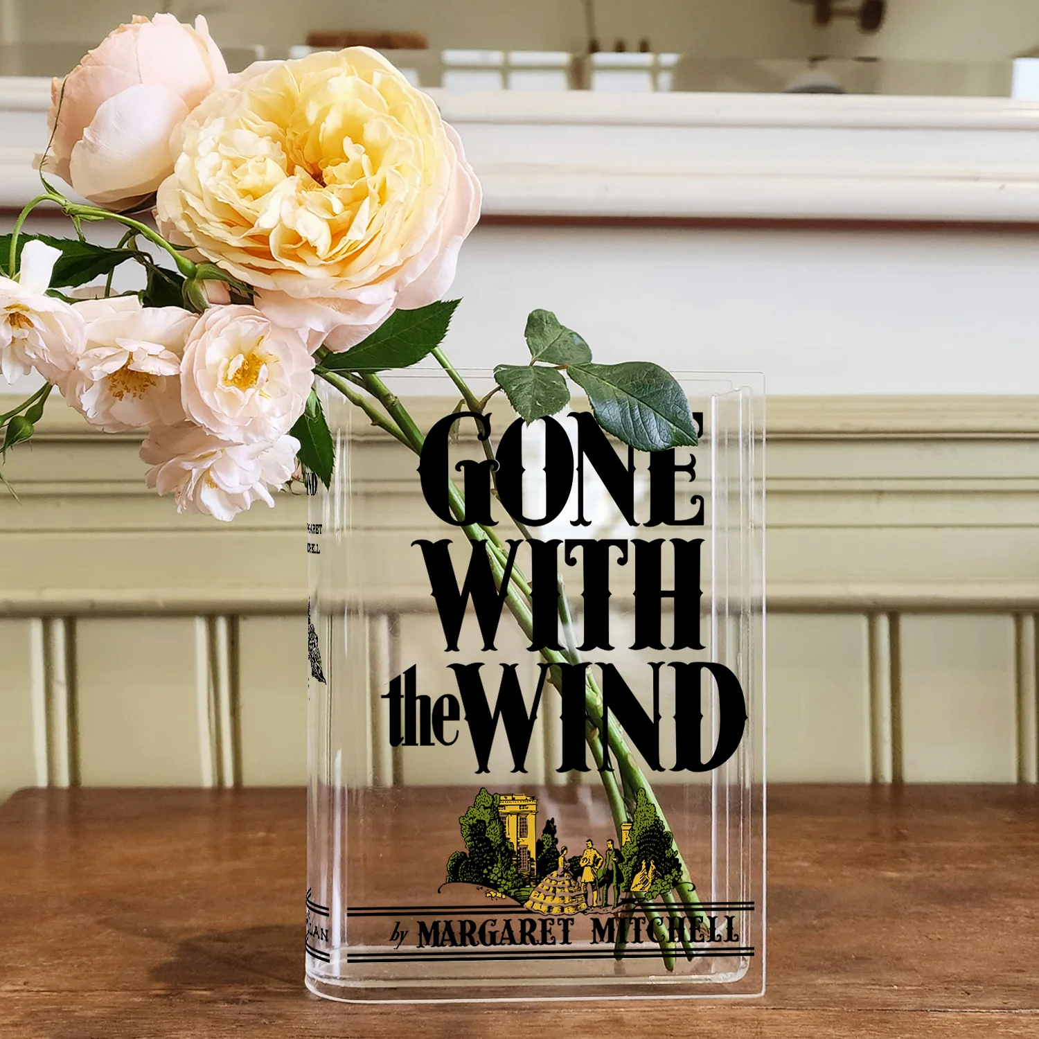 Gone with the Wind Acrylic Book Vase - Image 6