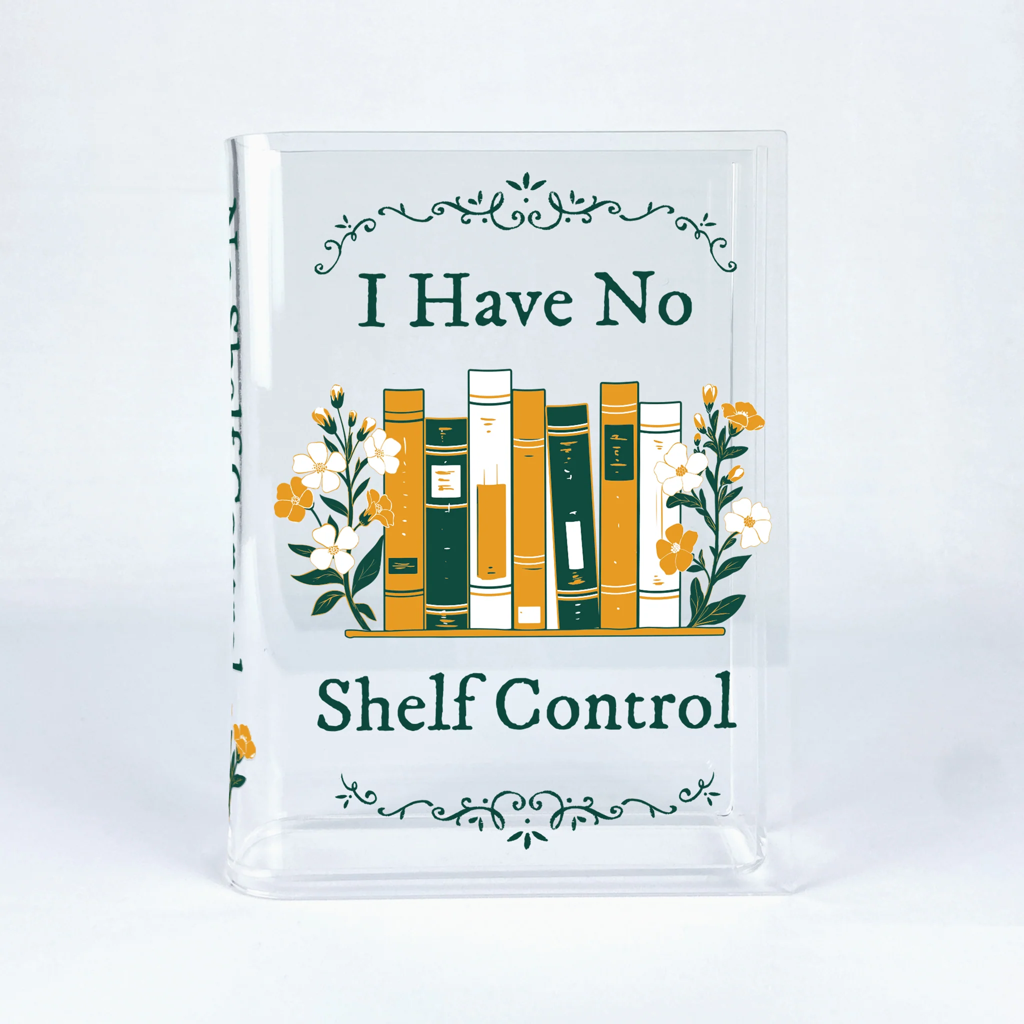 I Have No Shelf Control Acrylic Book Vase - Image 8