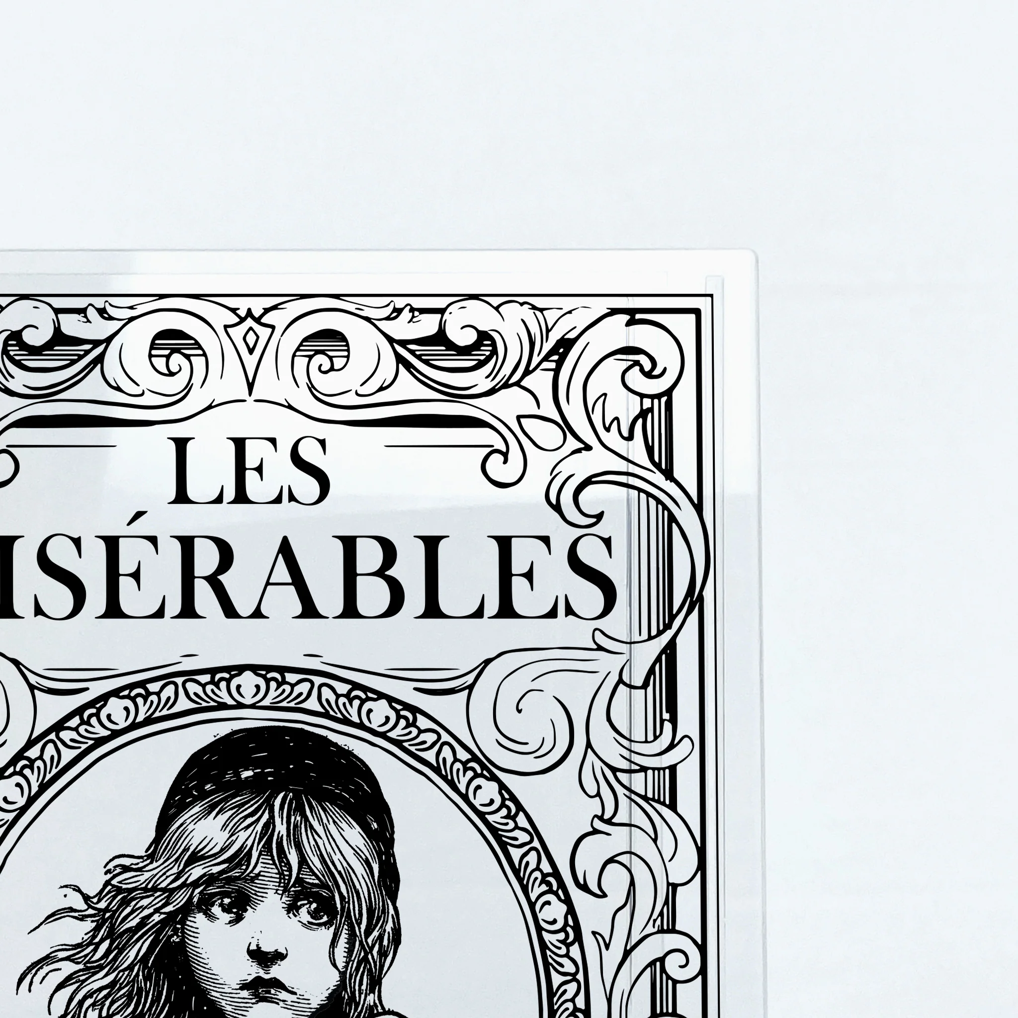 Les Misérables Acrylic Book Vase - II - Image 11