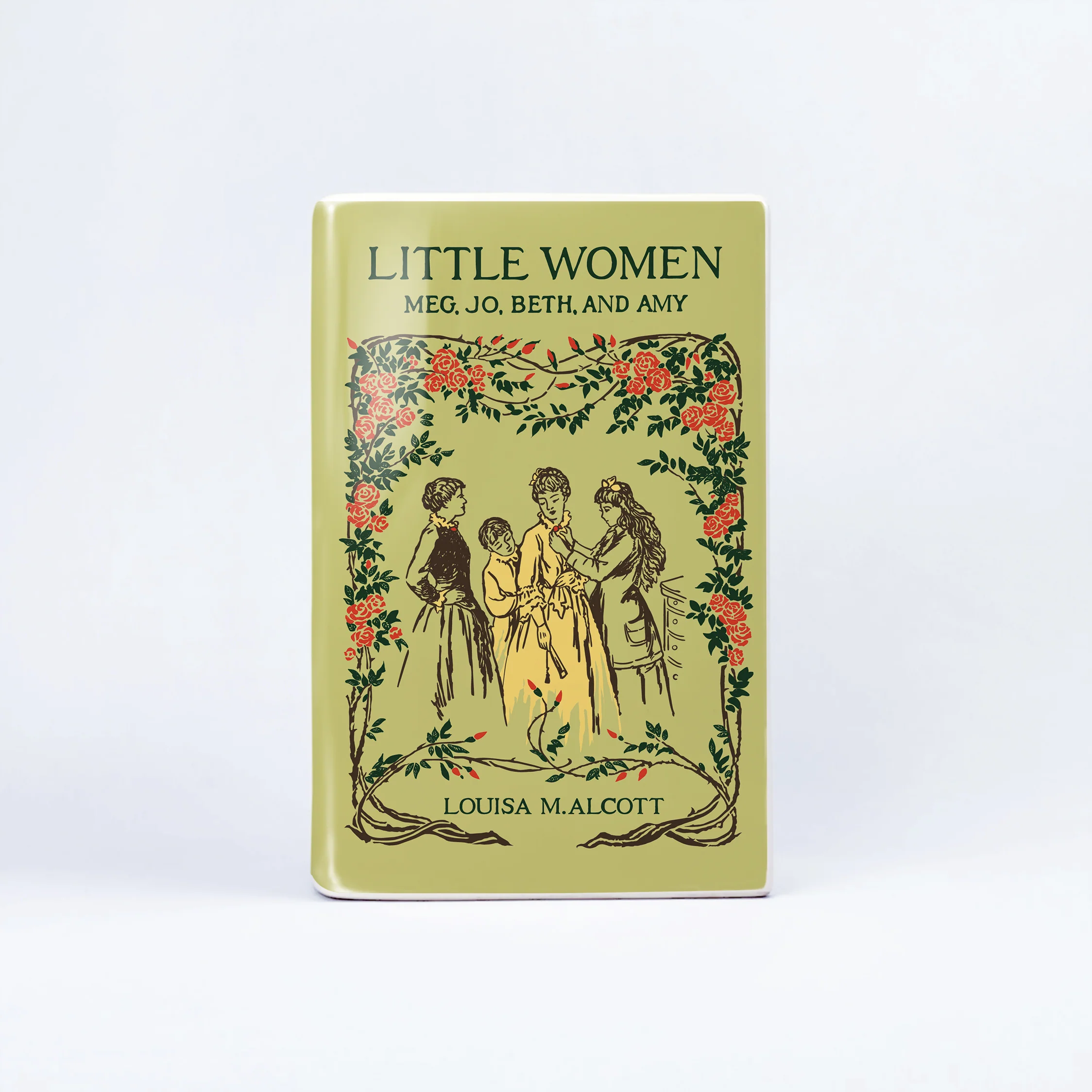Little Women Ceramic Book Vase - Large - Image 6