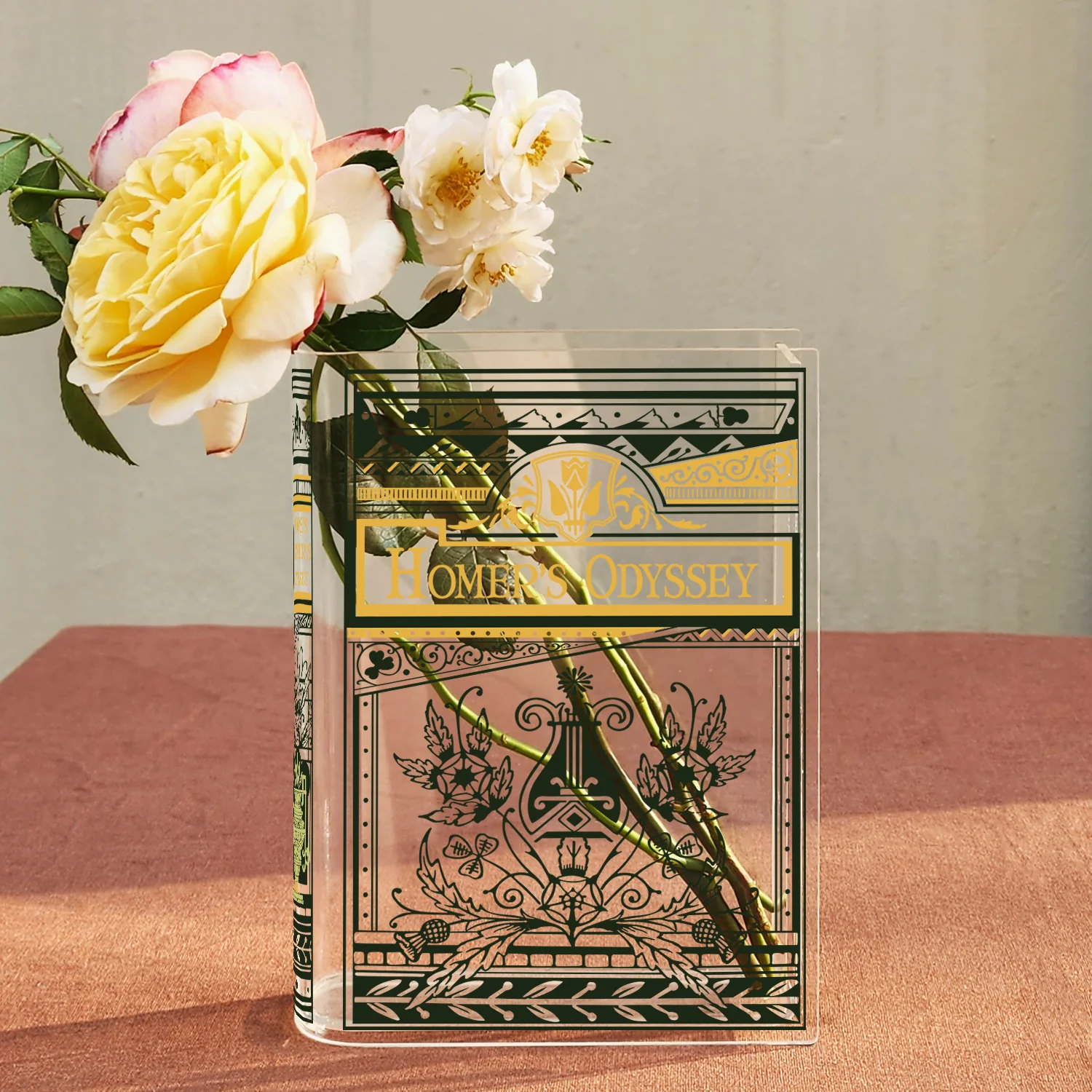 Odyssey Acrylic Book Vase - Image 3