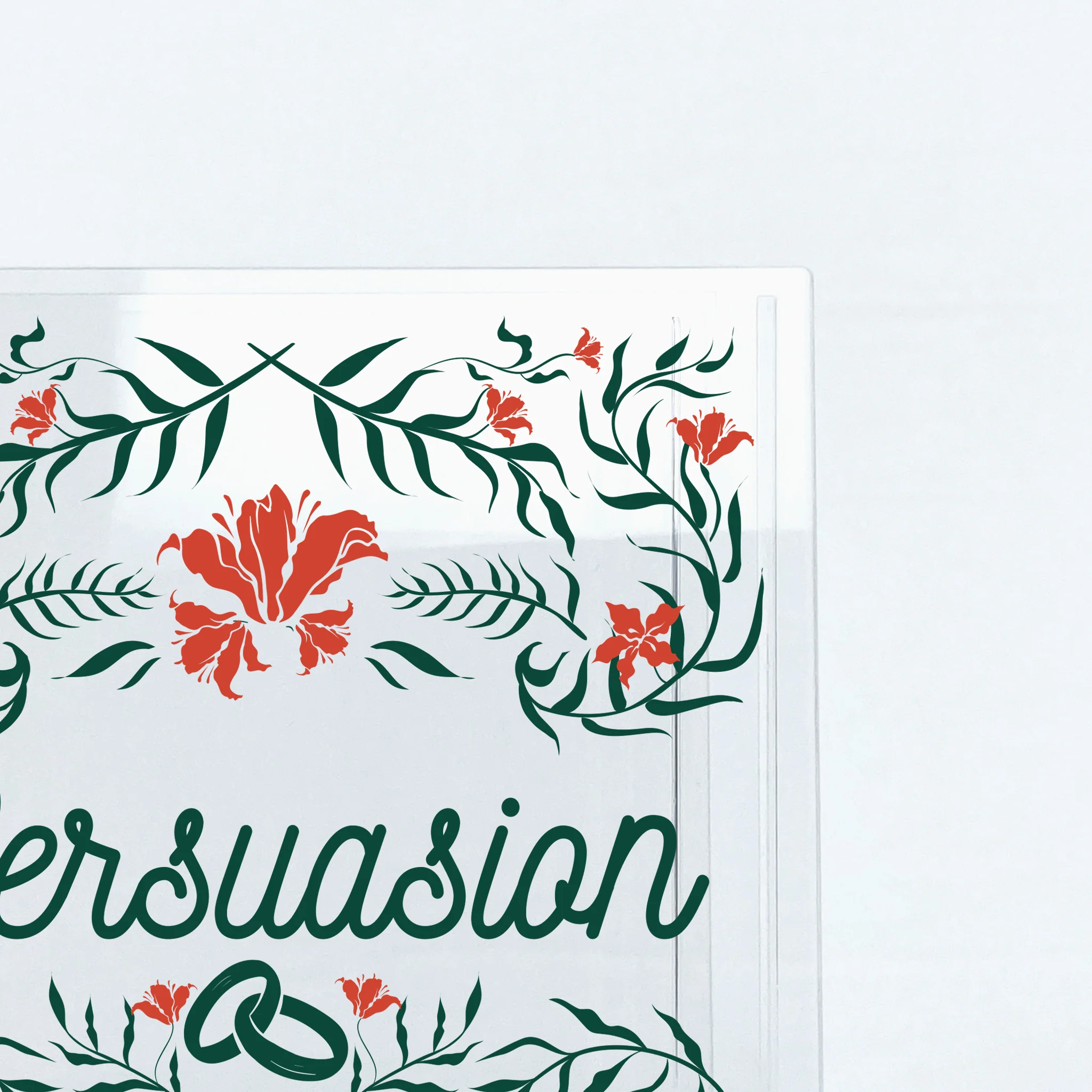 Persuasion Acrylic Book Vase - II - Image 9