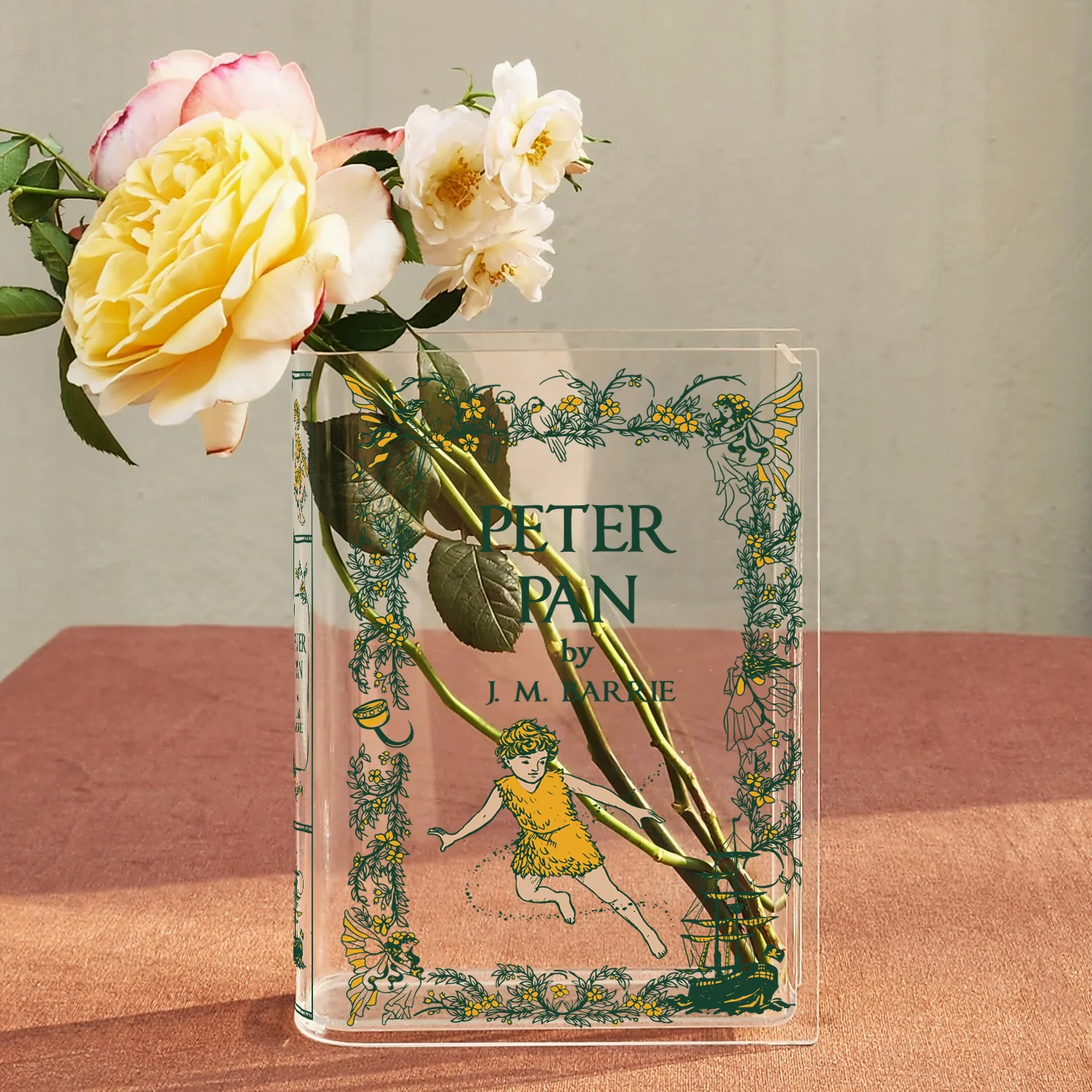 Peter Pan Acrylic Book Vase - Image 2