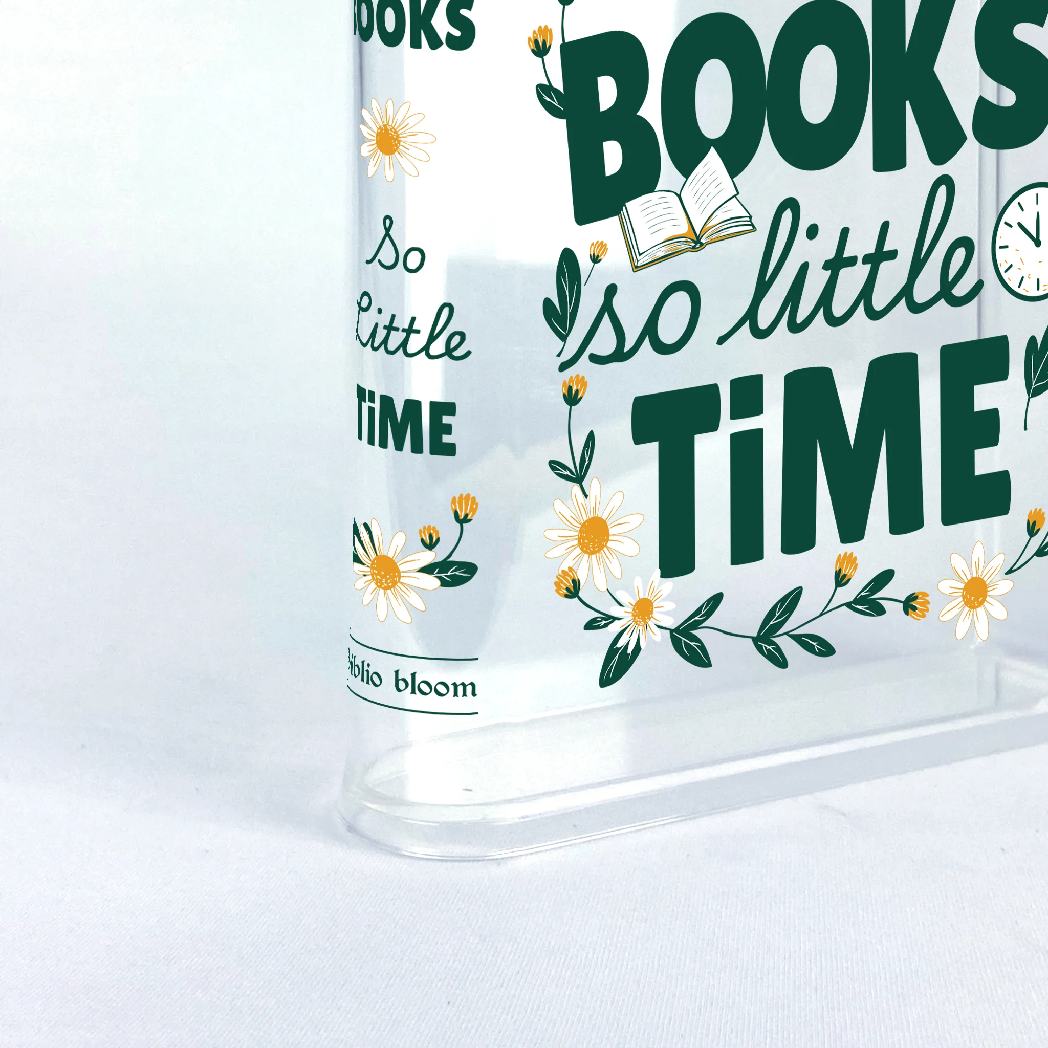 So Many Books So Little Time Acrylic Book Vase - Image 10