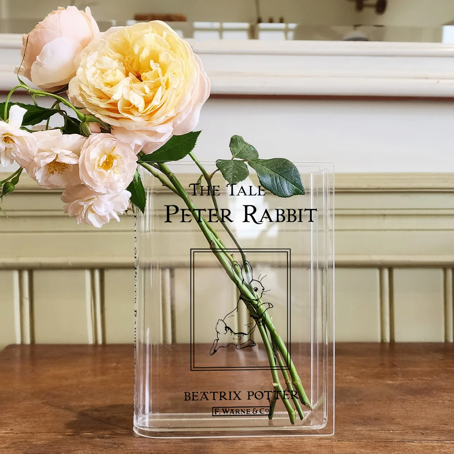 The Tale of Peter Rabbit Acrylic Book Vase - Image 6